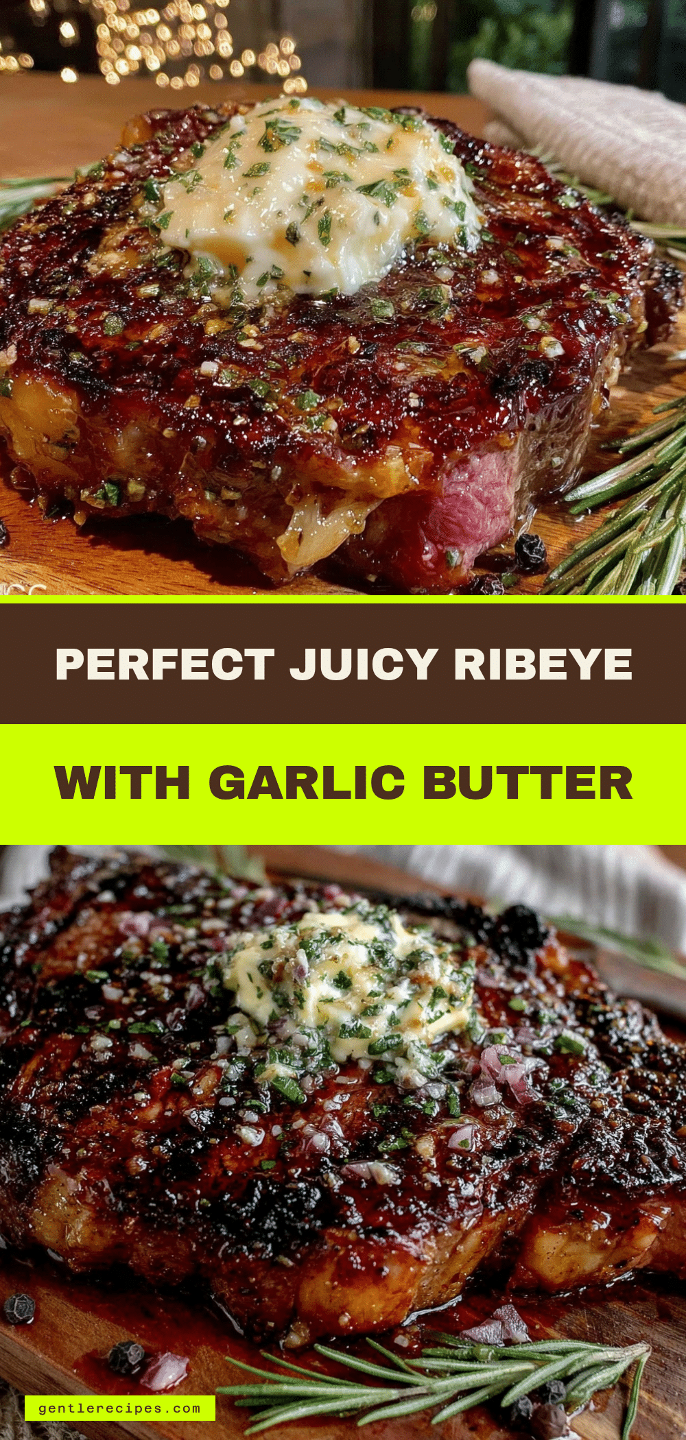 Reverse Sear Ribeye Steak Recipe with Garlic Herb Butter Perfect Juicy Flavor 5 reverse sear ribeye steak recipe