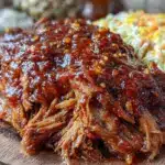 slow cooker bbq pulled pork - featured image