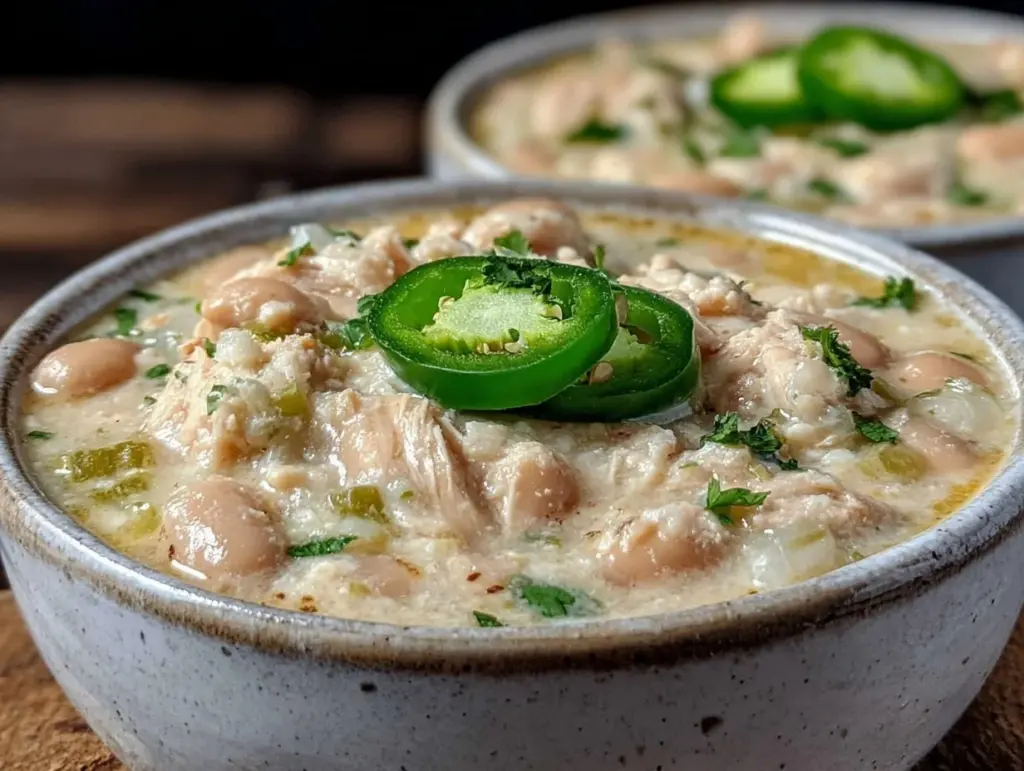 Home 1 slow cooker white chicken chili - featured image