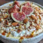 spiced fig smoothie bowl - featured image