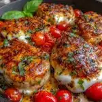 Summer Chicken Caprese Skillet - featured image