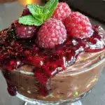 vegan chocolate avocado mousse recipe - featured image