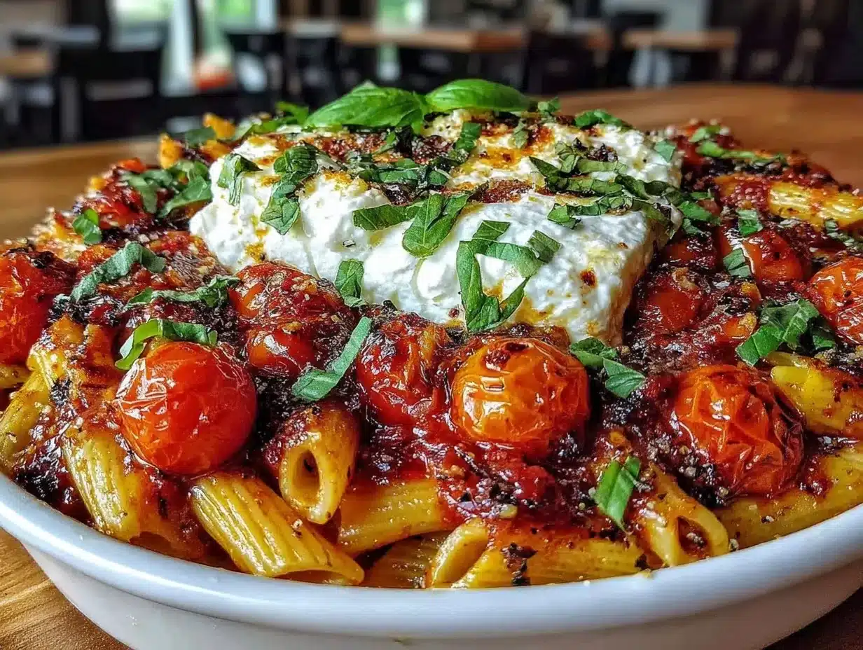 Viral Baked Feta Pasta Recipe Easy and Ready in 30 Minutes 4 viral baked feta pasta recipe preparation steps