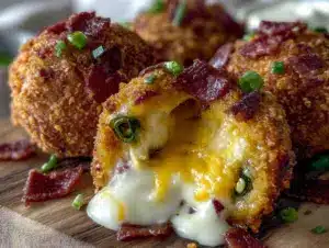 Home 4 bacon cheese balls with jalapeño recipe - featured image