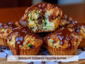Home 6 bakery-style chocolate zucchini muffins - featured image