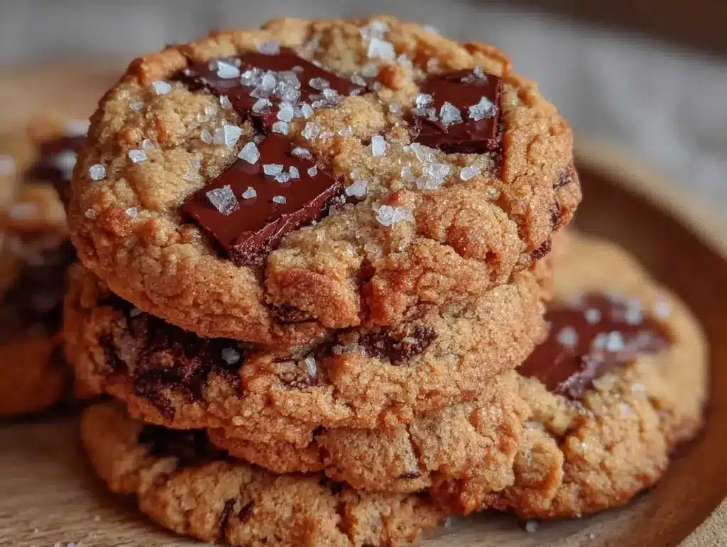 Home 3 chewy brown butter chocolate chip cookies - featured image