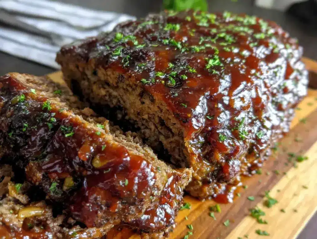 Home 2 classic meatloaf recipe with sweet glaze - featured image