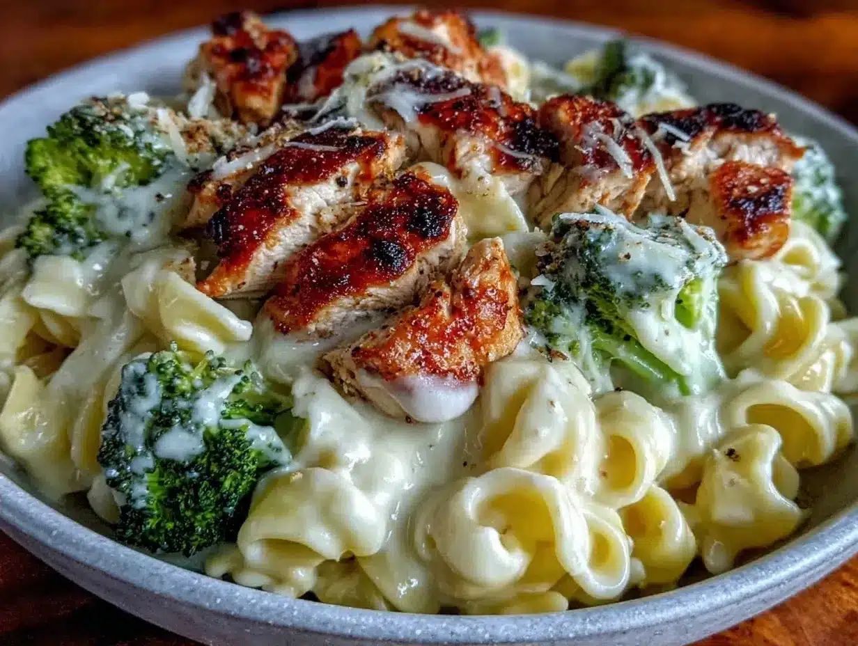 Creamy Chicken Broccoli Alfredo: Easy 30-Minute Weeknight Dinner 4 creamy chicken broccoli alfredo preparation steps