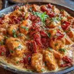 creamy sun-dried tomato chicken skillet - featured image
