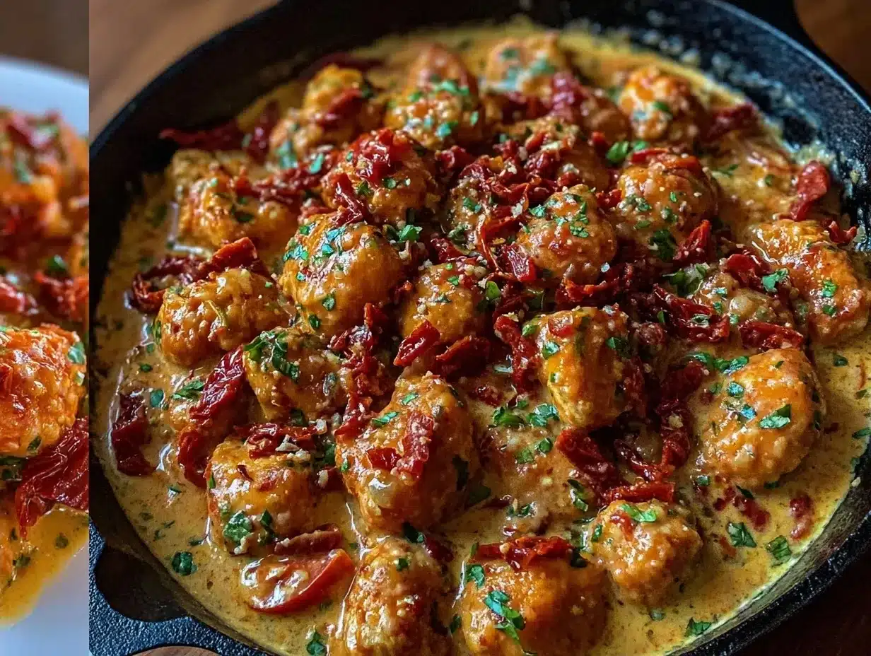 Creamy Sun-Dried Tomato Chicken Skillet: Easy 30-Min Dinner 4 creamy sun-dried tomato chicken skillet preparation steps