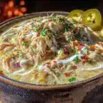 creamy white chicken chili - featured image