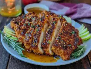 Home 6 crispy oven-baked pork chops with apple cider glaze - featured image