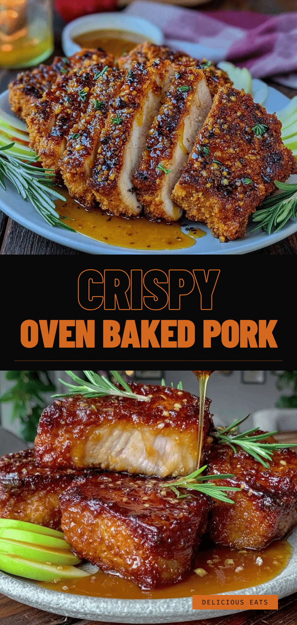 Crispy Oven-Baked Pork Chops with Apple Cider Glaze 5 crispy oven-baked pork chops with apple cider glaze recipe