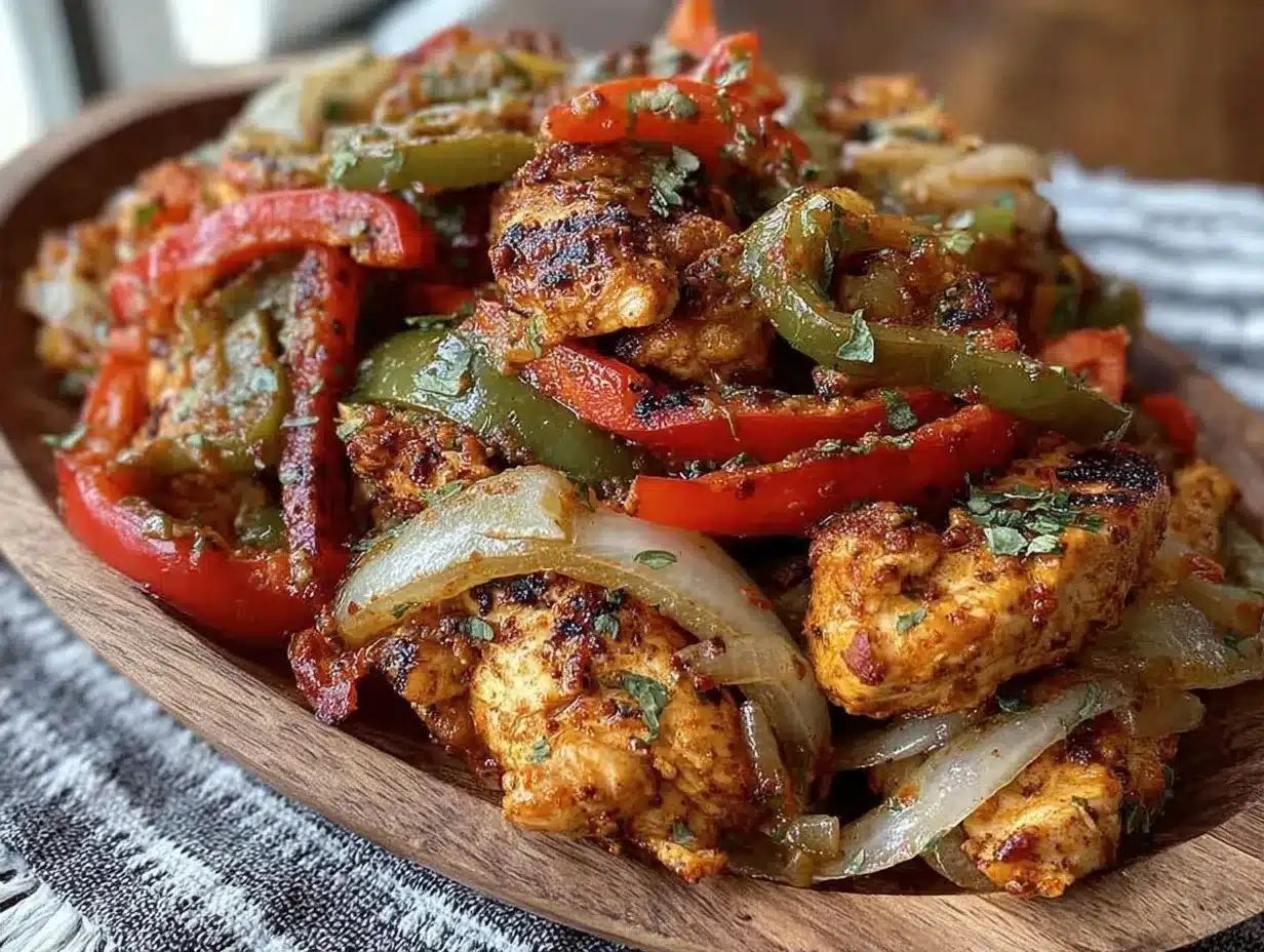 Crispy Sheet Pan Chicken Fajitas: Easy 30-Minute Dinner 4 crispy sheet pan chicken fajitas preparation steps