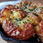 crispy smashed potatoes - featured image