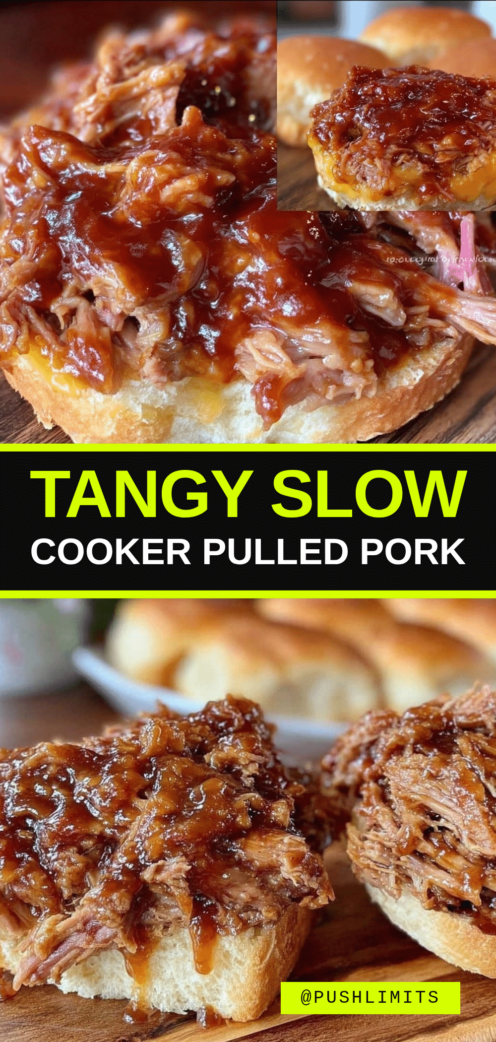 Easy Slow Cooker Pulled Pork with Tangy BBQ Sauce 5 easy slow cooker pulled pork with tangy BBQ sauce recipe