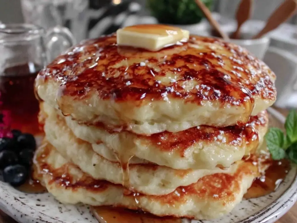 Home 1 fluffy buttermilk pancakes - featured image