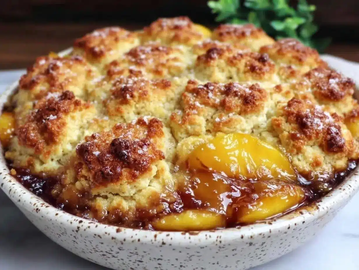 Fresh Peach Cobbler: Best Easy 30-Minute Dessert 4 fresh peach cobbler preparation steps