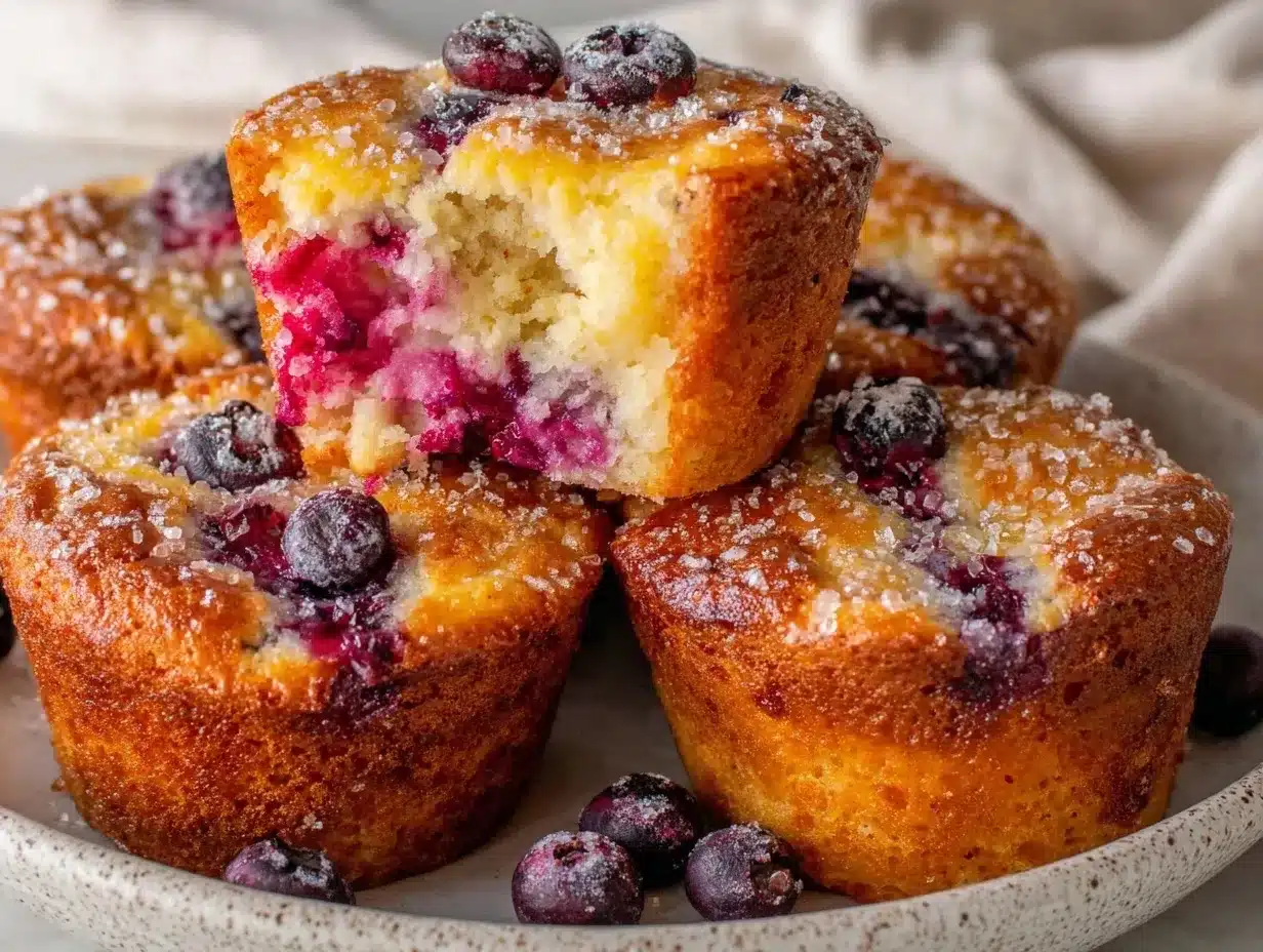 Gluten-Free Lemon Blueberry Muffins: Best Fluffy Recipe 4 gluten-free lemon blueberry muffins preparation steps