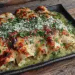 Hatch Green Chili Chicken Enchiladas - featured image