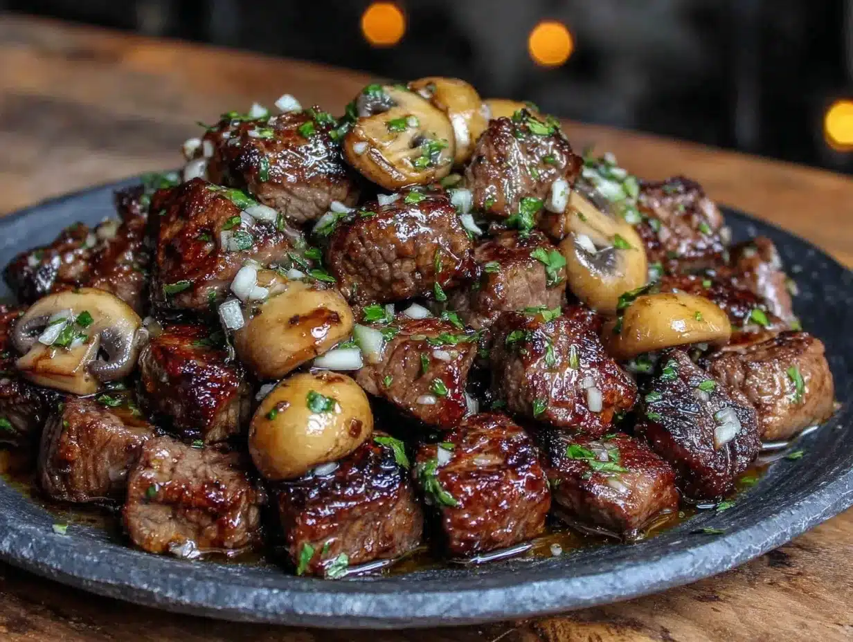 Keto Garlic Butter Steak Bites: Easy 15-Minute Low Carb Dinner 4 keto garlic butter steak bites preparation steps
