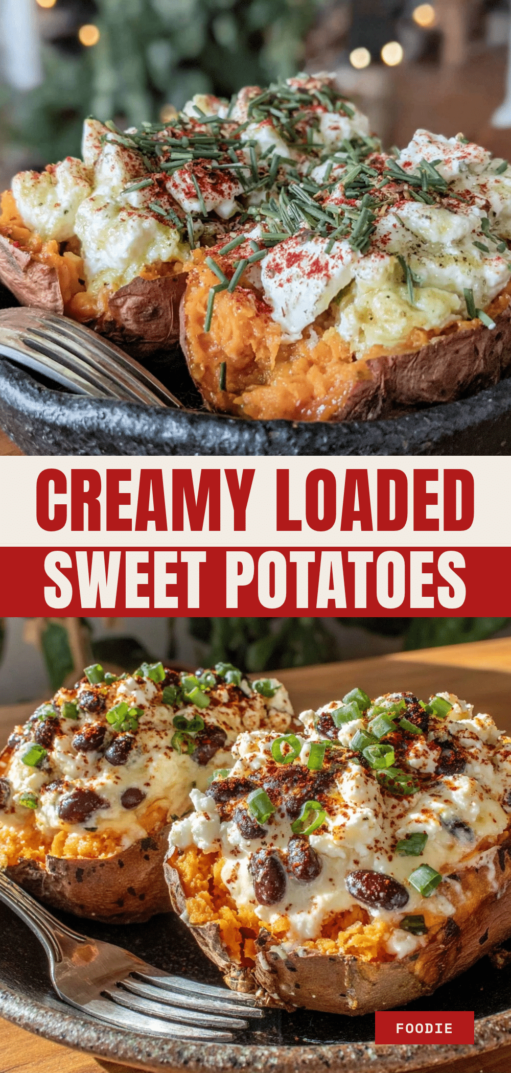 Loaded Baked Sweet Potatoes: 5-Ingredient Vegan Dinner 5 loaded baked sweet potatoes recipe
