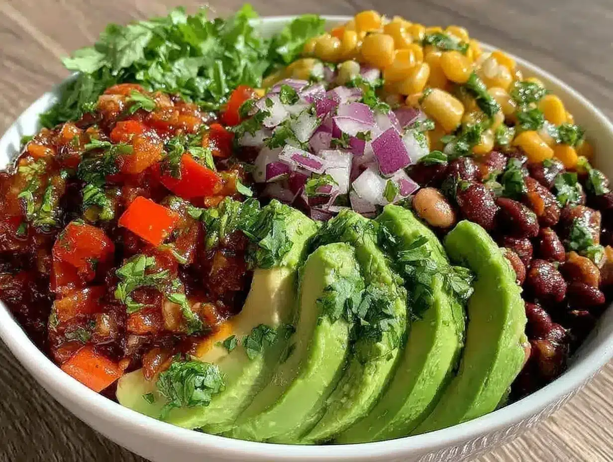 Loaded Cowboy Caviar: Best 5-Ingredient Party Dip 4 loaded cowboy caviar preparation steps