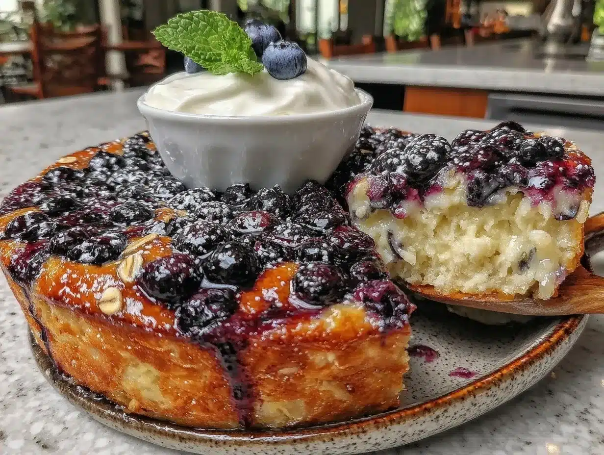 Make-Ahead Blueberry Baked Oatmeal: Easy Meal Prep 4 make-ahead blueberry baked oatmeal preparation steps