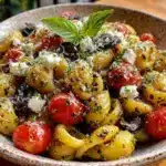 Restaurant Style Pasta Salad with Italian Vinaigrette - featured image