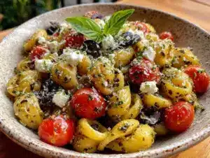 Home 7 Restaurant Style Pasta Salad with Italian Vinaigrette - featured image