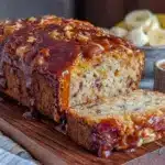 ultra-moist banana bread with brown butter glaze - featured image