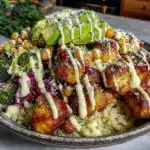 vegan chickpea buddha bowl - featured image