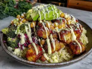 Home 7 vegan chickpea buddha bowl - featured image