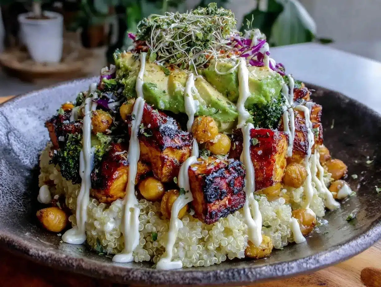 Vegan Chickpea Buddha Bowl: 20-Minute Healthy Lunch 4 vegan chickpea buddha bowl preparation steps